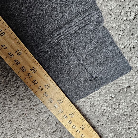 Lululemon Hoodie Womens 6 Heather Grey Stress Less French Terry Slim W3G66S - Picture 12 of 14